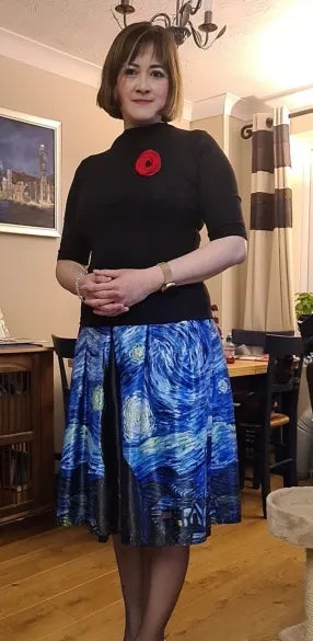 New Vintage High Waist Woman's Christmas Skirts