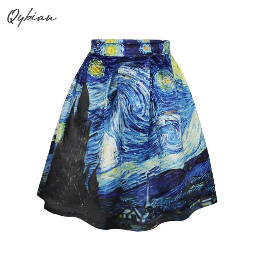 New Vintage High Waist Woman's Christmas Skirts
